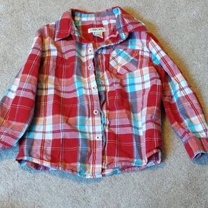 Button flannel